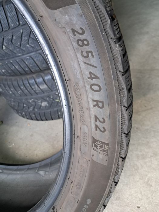 1xAnvelopa second iarn 285 40 R22 Michelin 6.3mm  2024