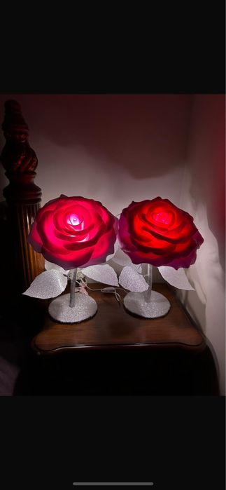 Светильники цветы