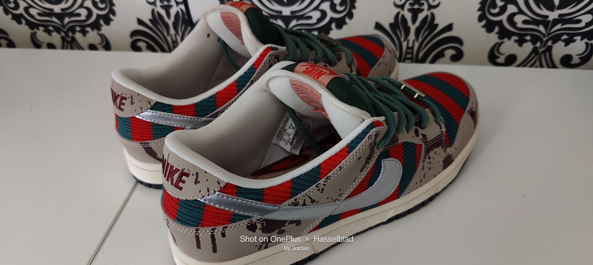 Nike SB Dunk Low Freddie Krueger "The Nightmare on Elm Street"