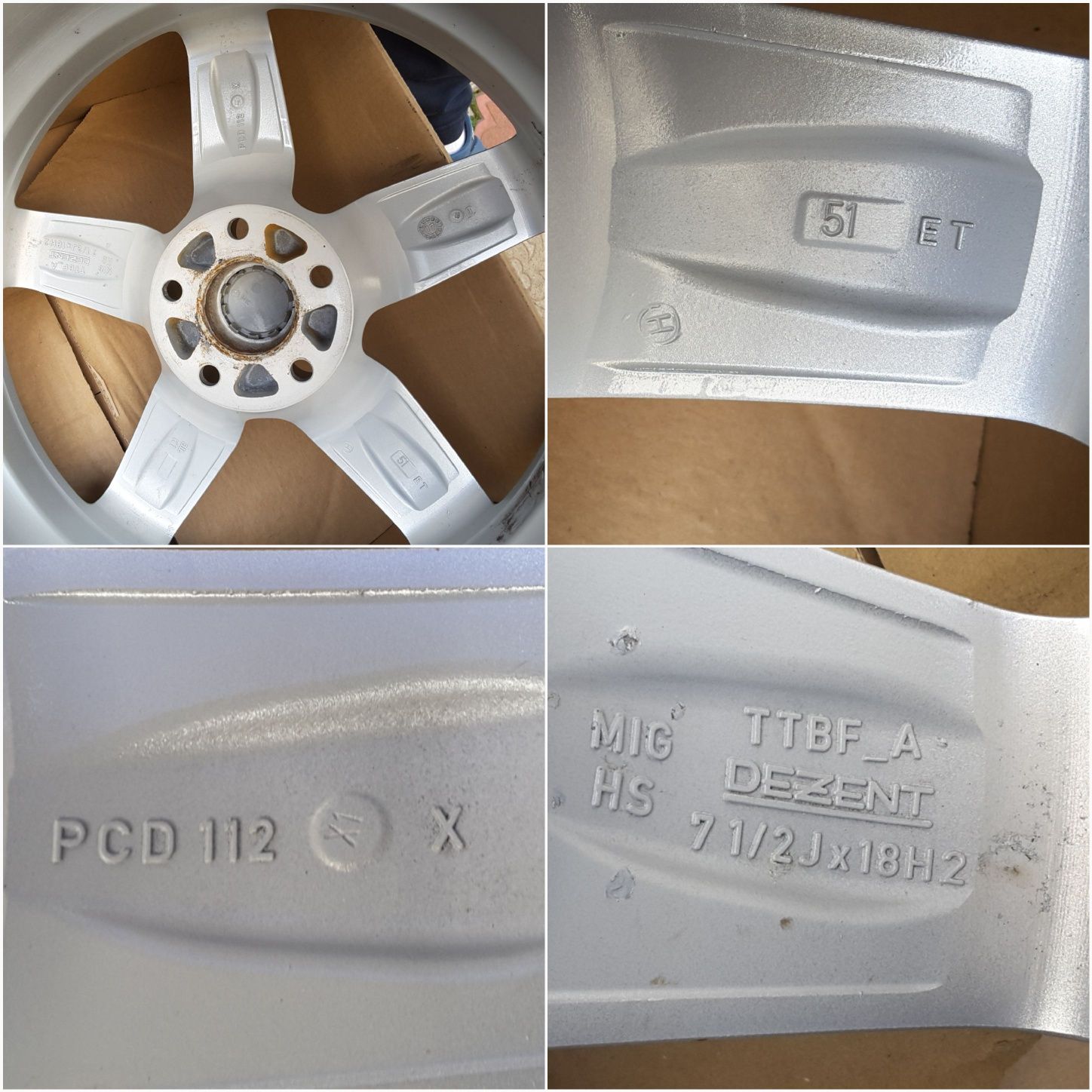 jante aliaj 18; 5x112; Mercedes A class w177, CLA, Vito V class w447