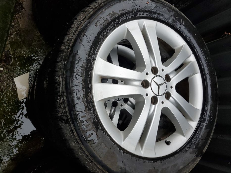 Jante Aluminiu Mercedes 5x112 anvelope de iarna 255/55/18 R18