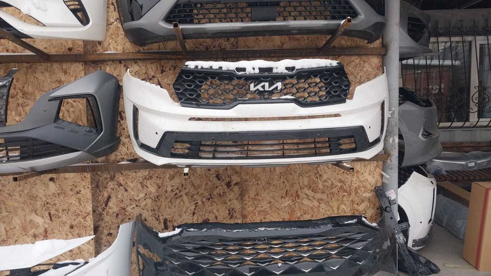 Бампер передний Киа Соренто / Kia Sorento 2023 Б/У