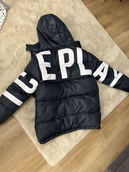 Оригинално Мъжко яке Ice Play на Iceberg с Пух - Ново!