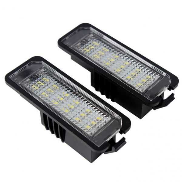 Set Lampi Numar LED  VW Golf 4 / 5 / 6 / 7, EOS, Passat B6 / B7, etc