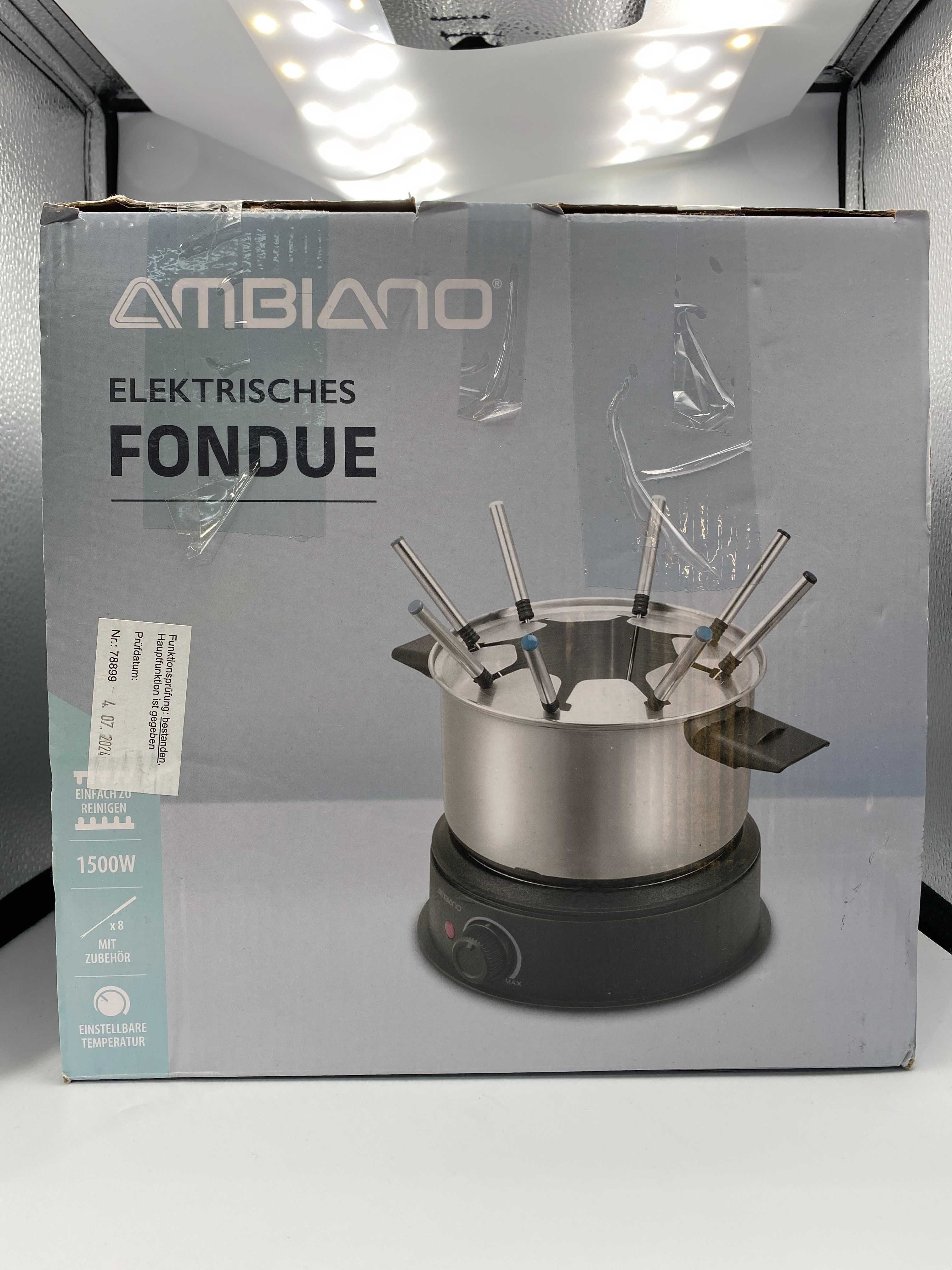 Aparat de Fondue Antiaderent Electric 1500W 1.4L - Cod 64006