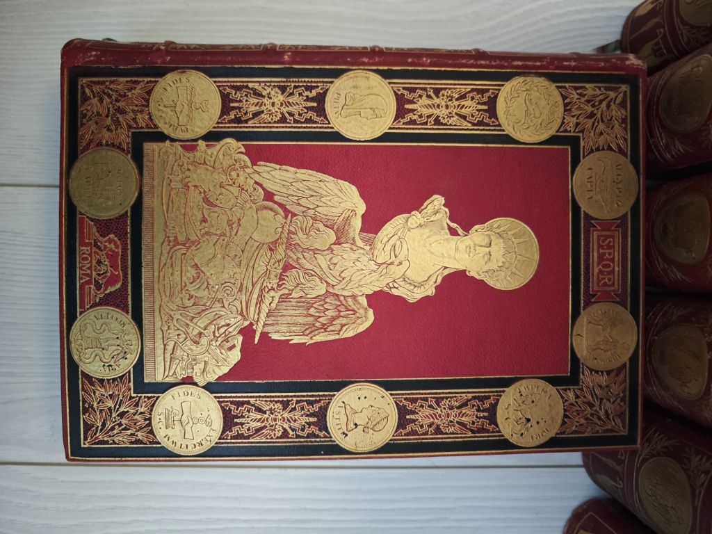 Colecția Istoria Romanilor,Completa,7 vol,Duruy,1879,LUX