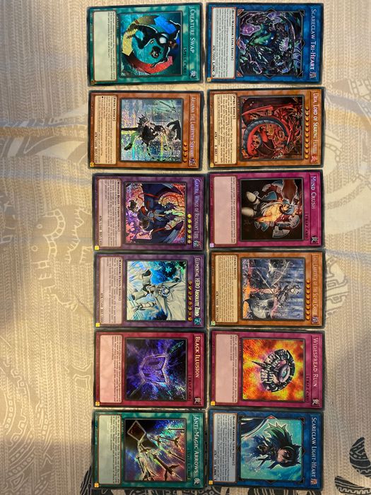 Предлагам Yu-Gi-Oh Secret rare карти и Prismatic Ultra Rare карти