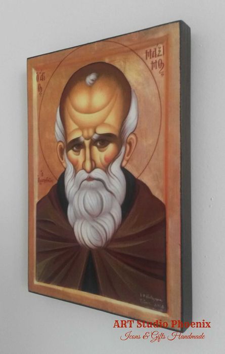 Икона на Свети Максим Изповедник icona Sveti Maksim