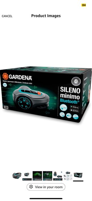 Robot tuns gazon Gardena Sileno minimo  250 m²