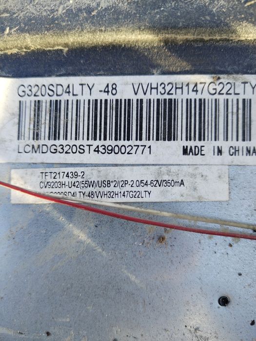 Cv9203h-U42 Main board led-tv Orion