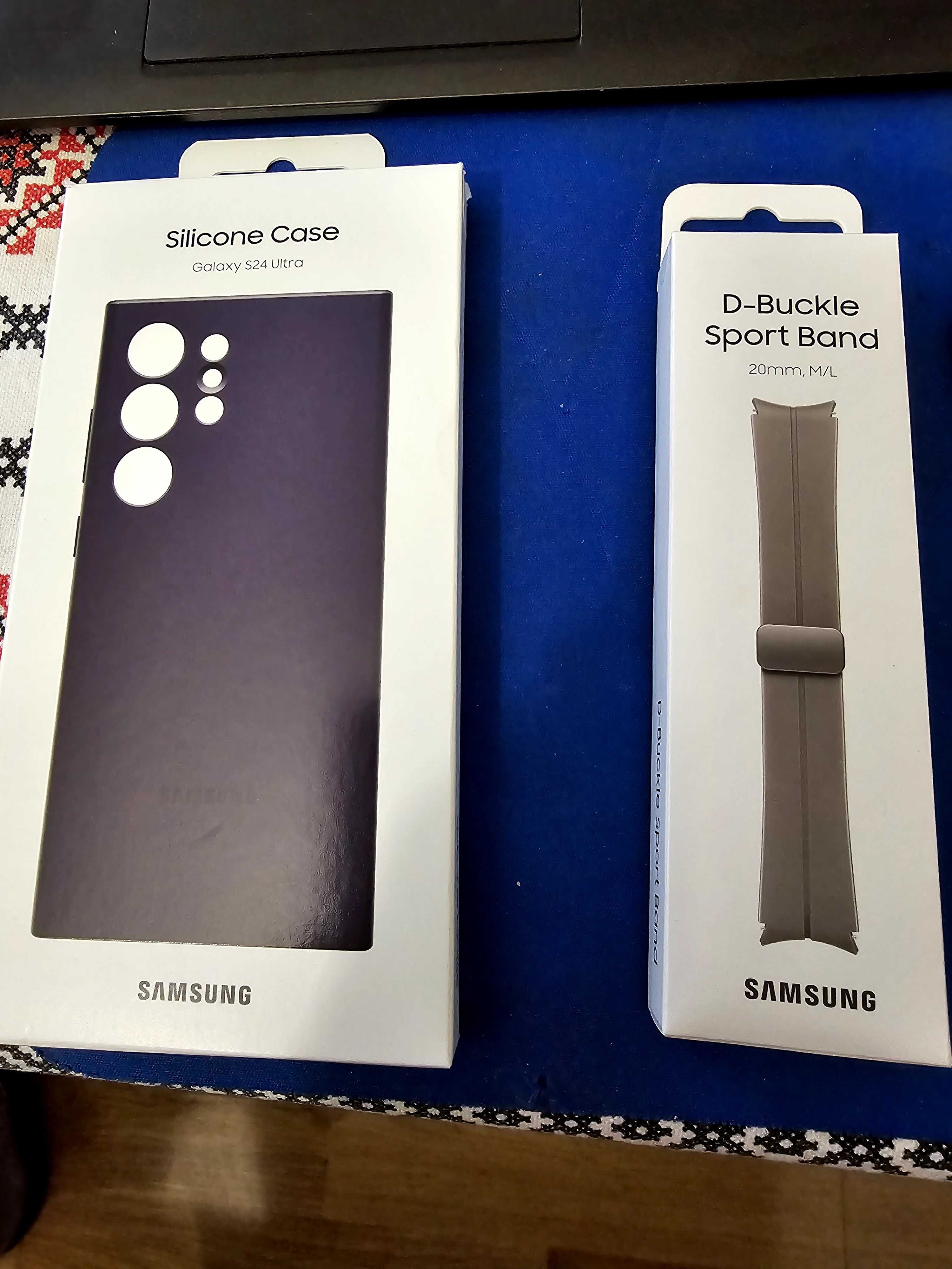 Husa Samsung S24Ultra si Curea Smartwatch Samsung