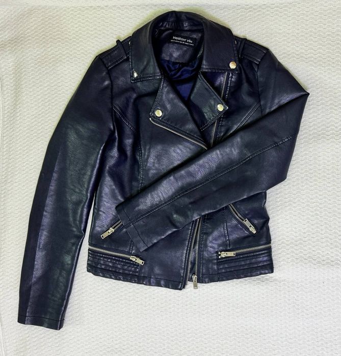 Куртка на девочку кож/зам