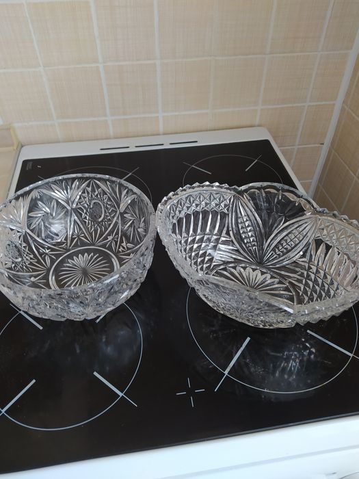 Вазы хрустальные советские