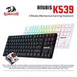 RU/ENG Low Profile Redragon Anubis БеспроводнаяМеханическая Клавиатура