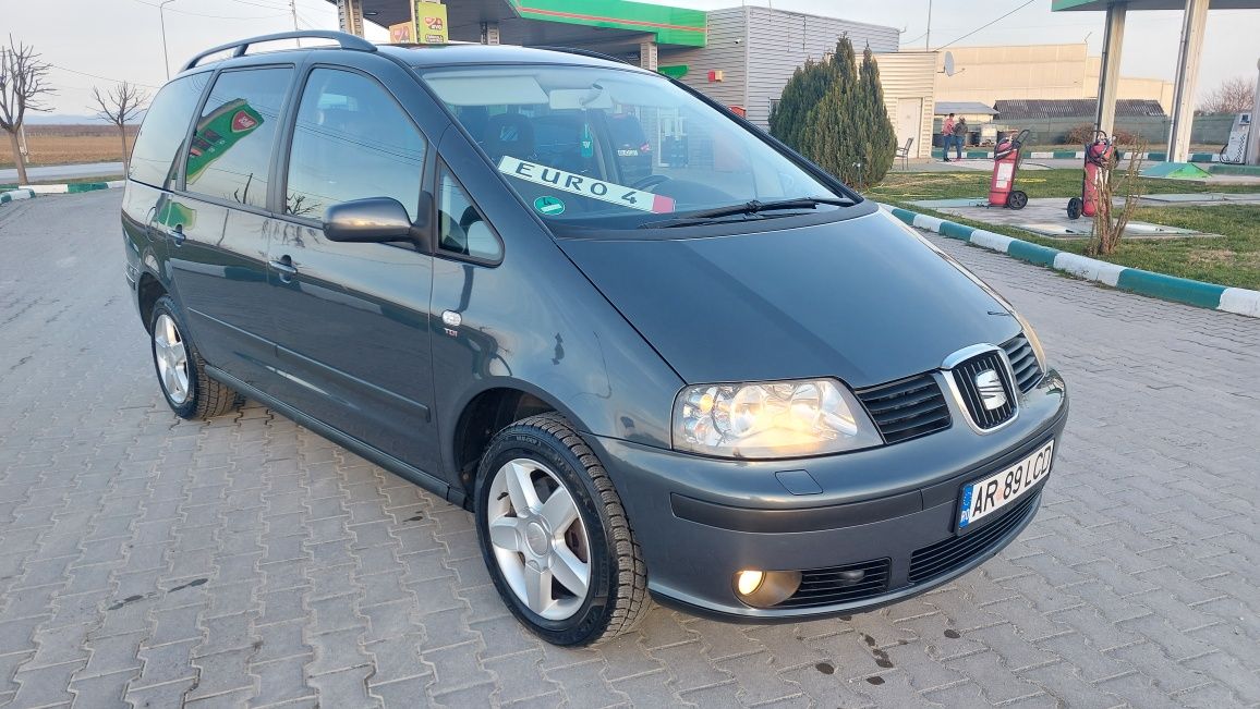 Seat Alhambra 2.L TDI 7 Locuri 140cp an 2006 euro 4