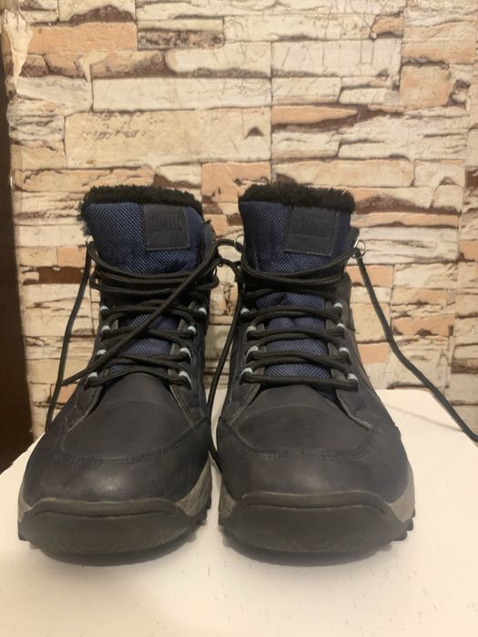 Зимний обувь кожа