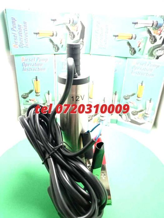 Pompa Submersibila Mica Rulota Chiuveta Camping Cabane 12v 12litri 38