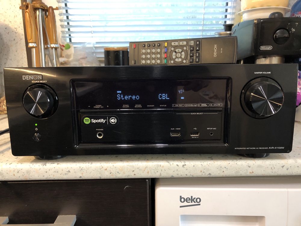 Denon AVR-X1100 Bluetooth Wi-Fi