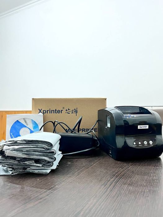 Термопринтер Xprinter XP-365B — как новый!