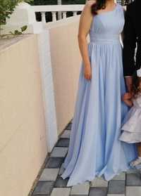 Rochie baby blue, bleu, ciel mărimea S