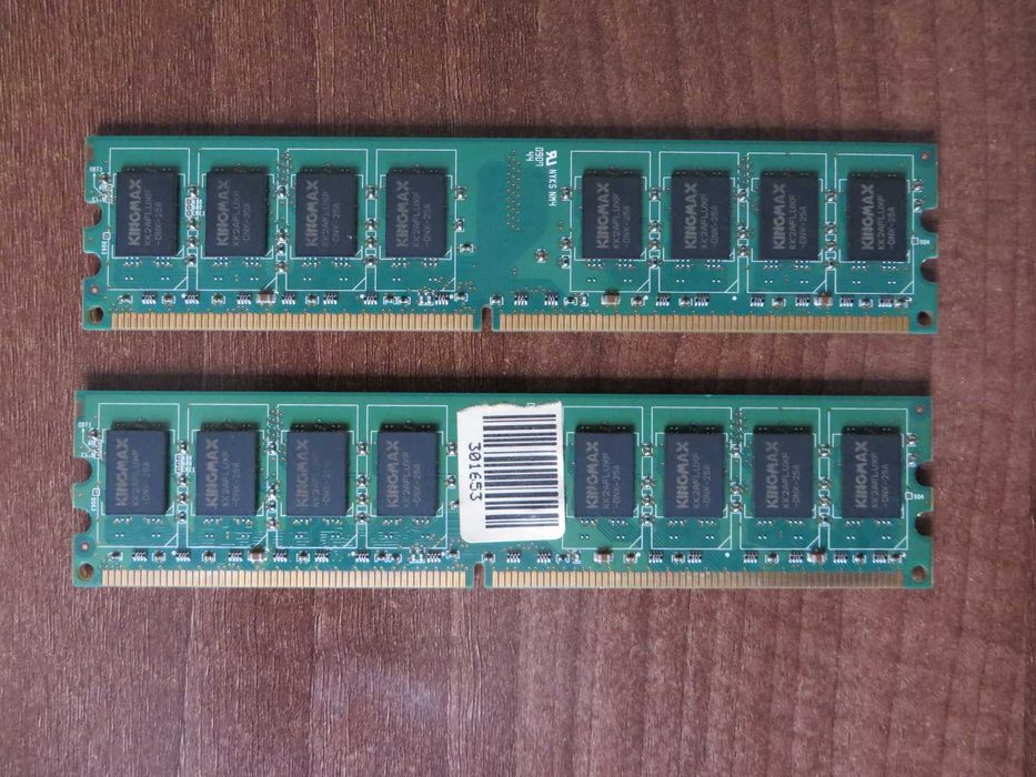 Kit DDR2 PC2-6400 Kingmax 800Mhz 2 GB (2 x 1 GB)