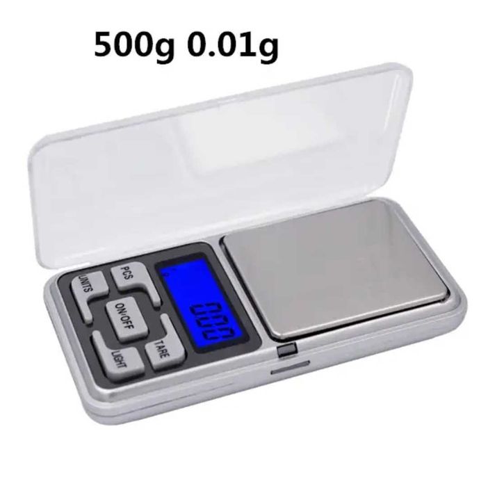 Карманные ювелирные весы 0.01-500 гр