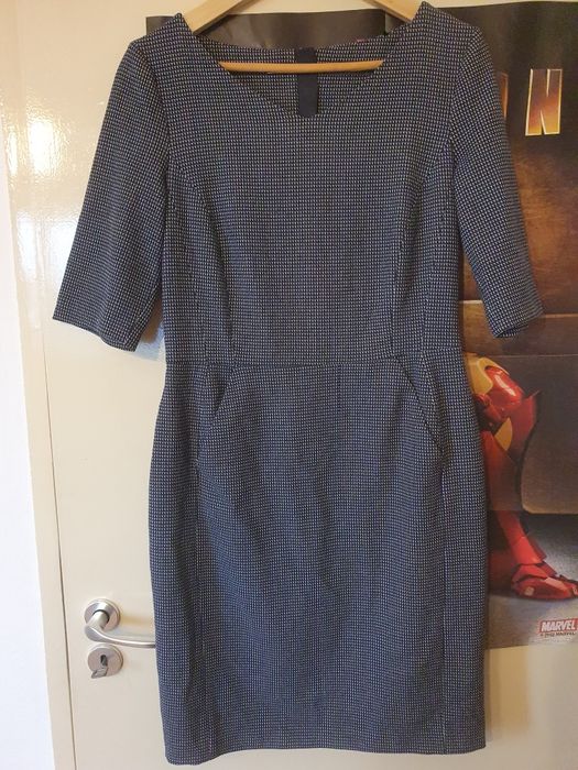 Синя офис рокля Esprit размер 38/S