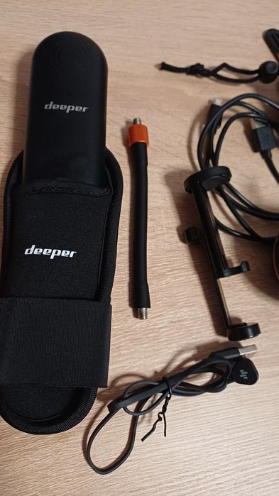 Sonar Deeper Pro + Deeper Extender. Kit complet plantat sau lansat.