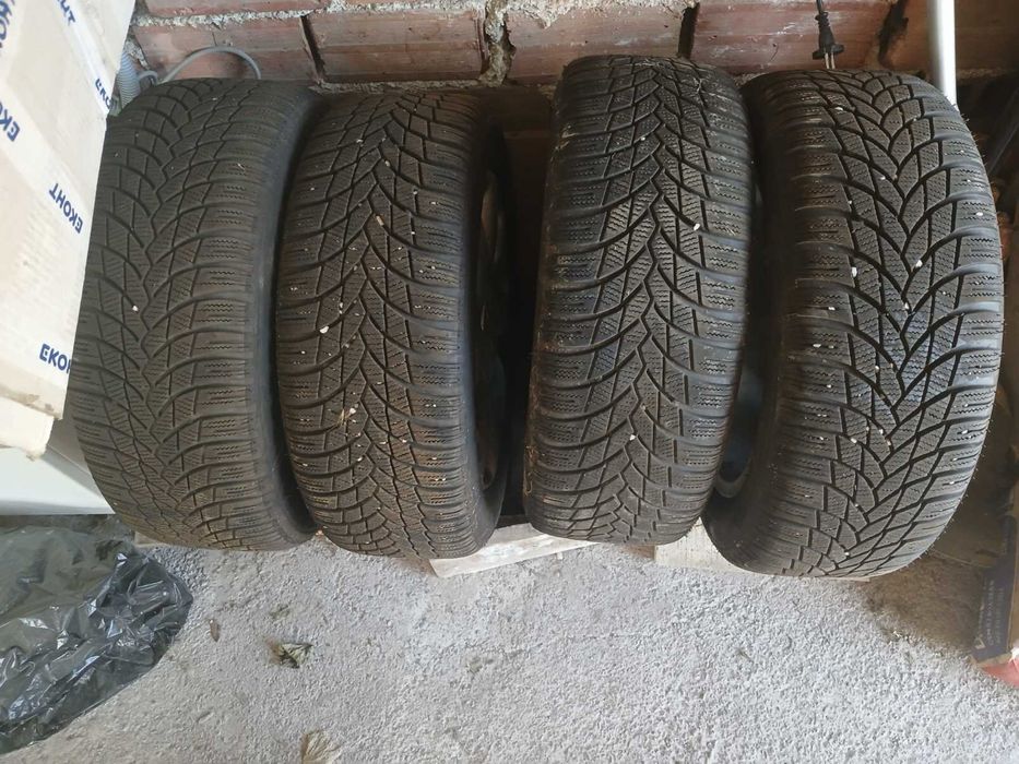 Джанти с зимни гуми 16 5х112