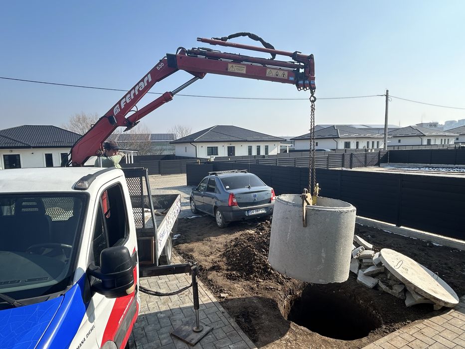 Camin de vizitare din beton pentru apometru