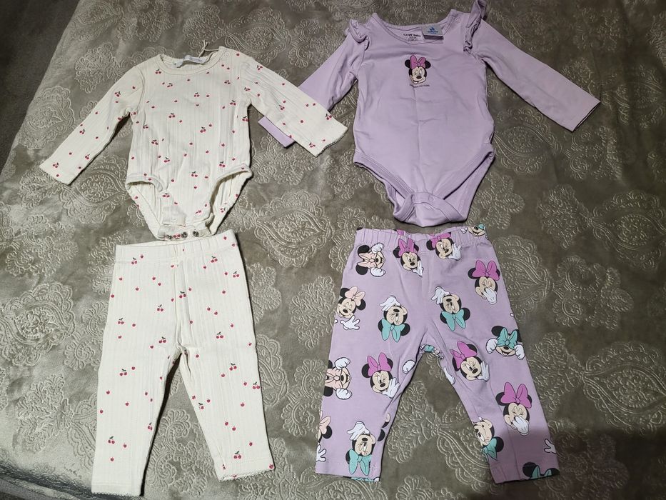 Бебешки дрешки панталончета ромпъри и комплекти