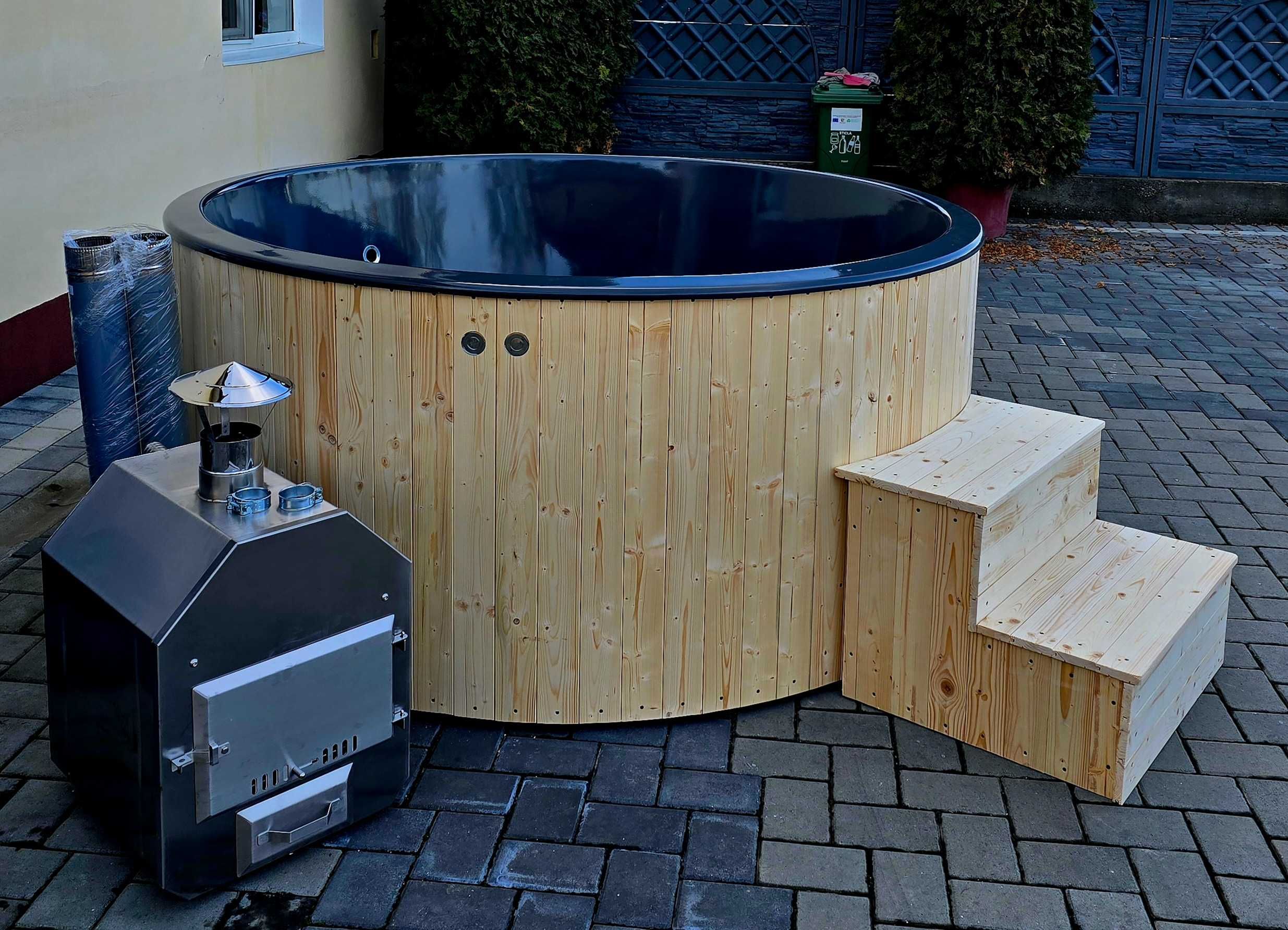 Ciubăr xxl 2.25cm cu sistem jacuzzi din fibra de sticla