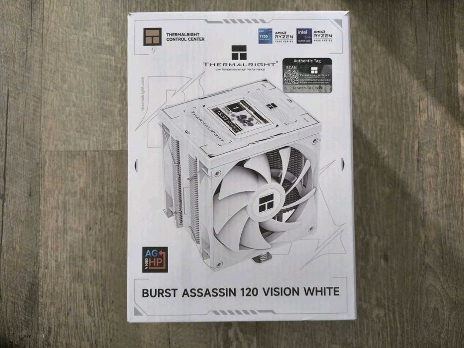 Охлаждане ThermalRight BURST ASSASSIN 120 VISION, 2.4 IPS дисплей