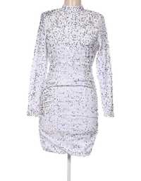 Бяла пайетена рокля  Vero Moda размер С