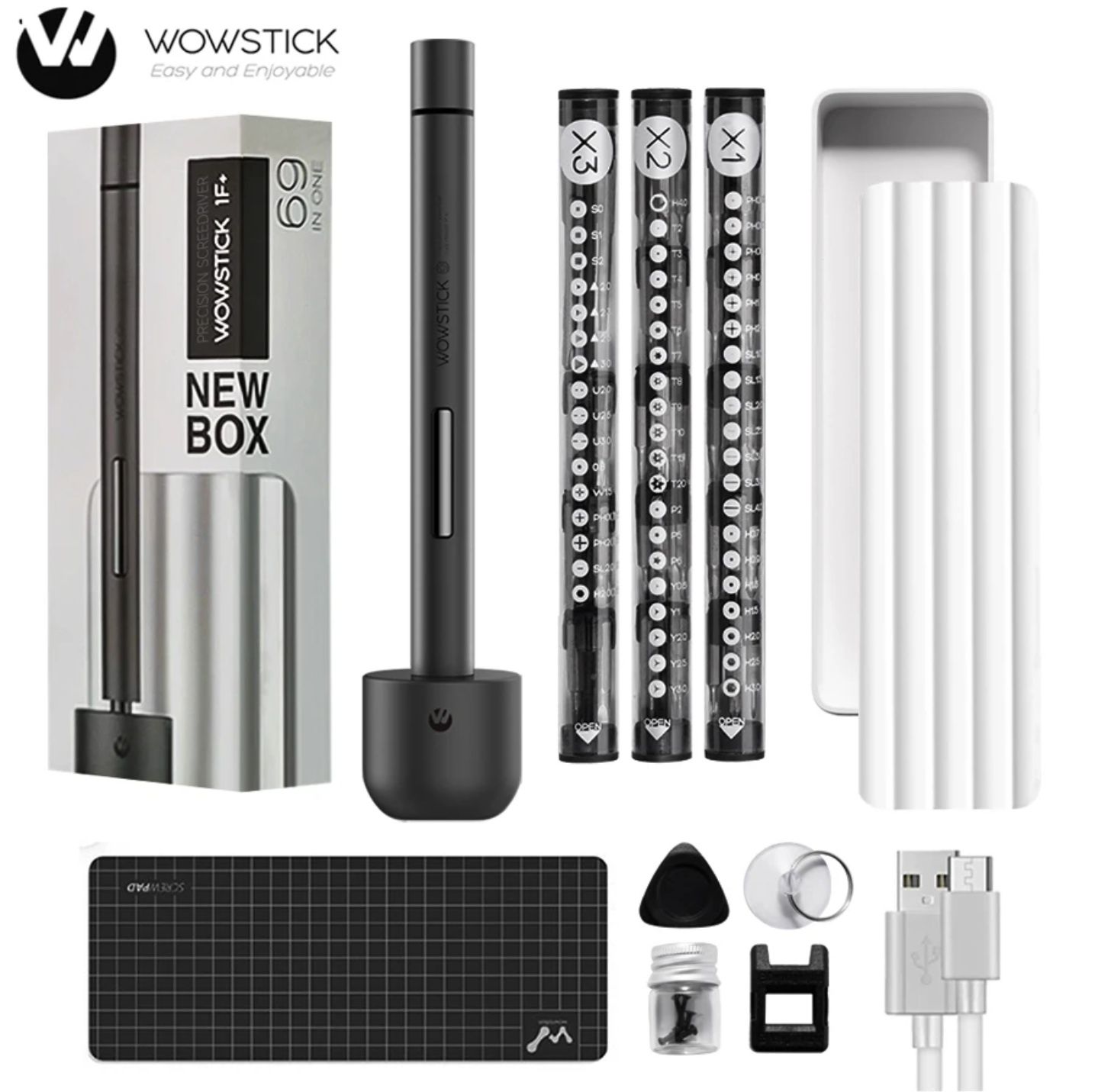 Surubelnita electrica Wowstick 1f+  Pro Cutie Noua