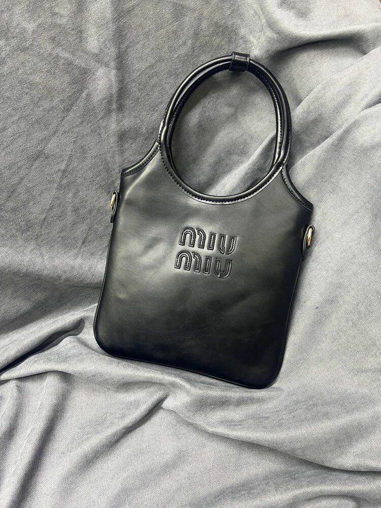 MIU MIU Ivy Denim Bag Smaall Black