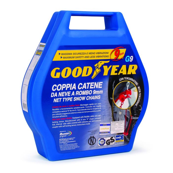 Lanțuri de zăpadă Goodyear 77914 "G9", 9 mm pentru autoturism