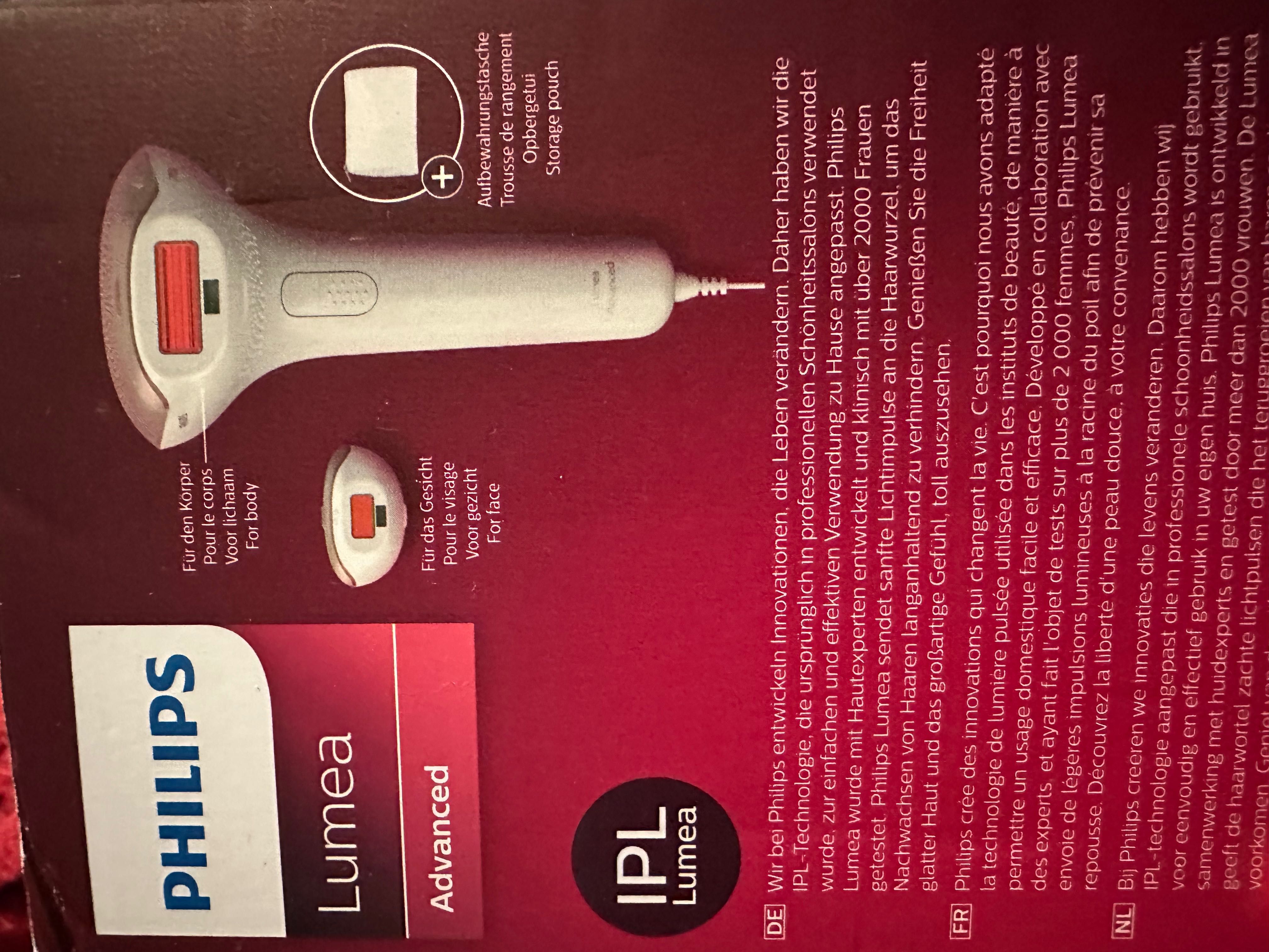 Фотоепилатор Philips Lumea Advancet BRI924