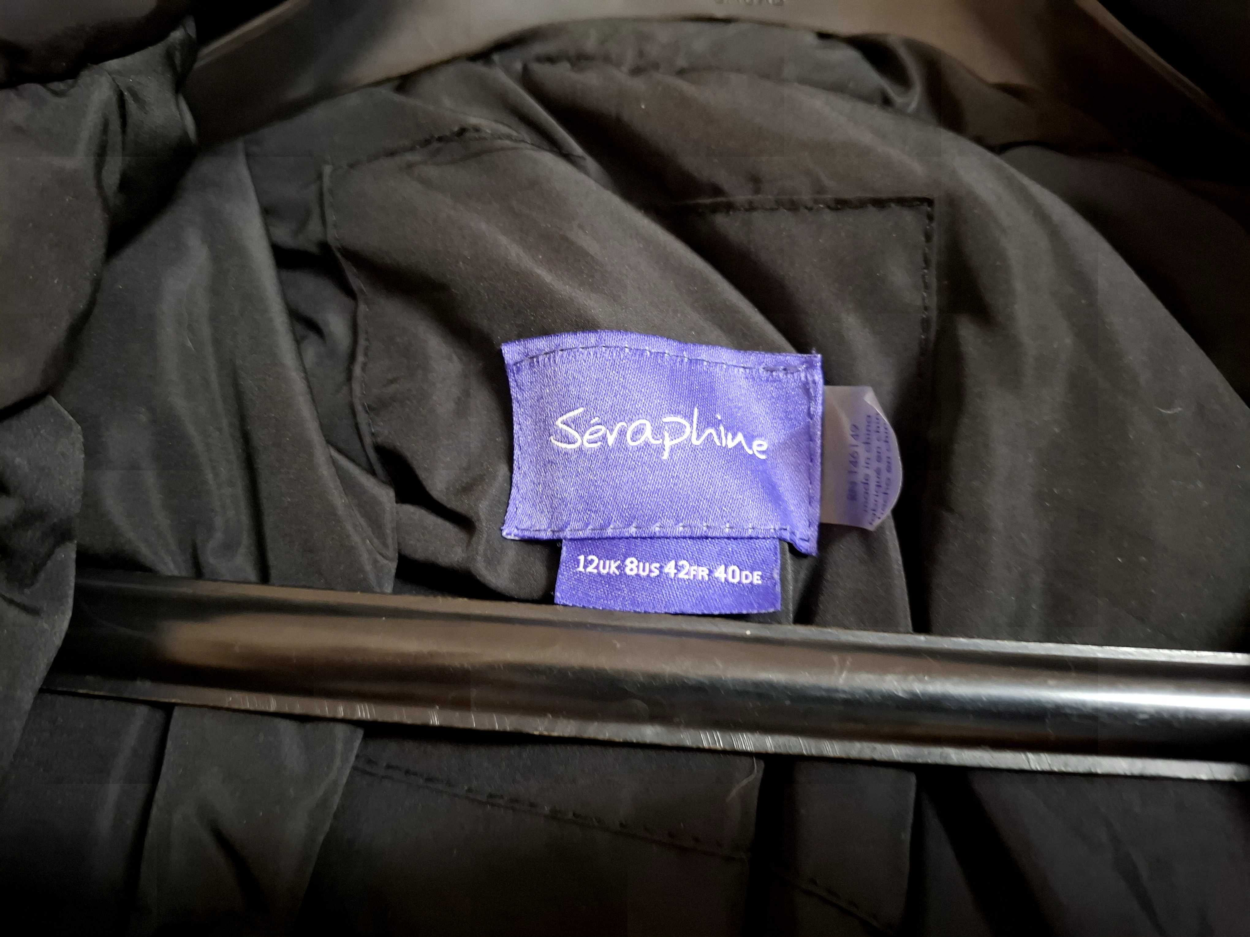 Зимно яке за бебеносене seraphine 3in1 ,черно. Размер 40