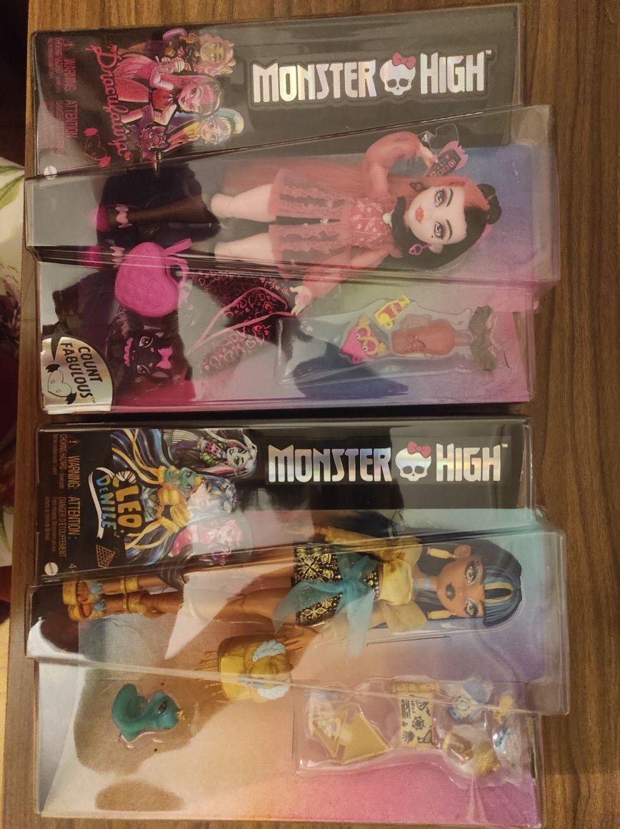 Кукли monster high g3 draculaura varient и core refresh cleo