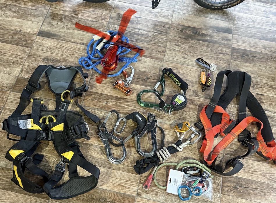 Set complet pentru alpinism Petzi