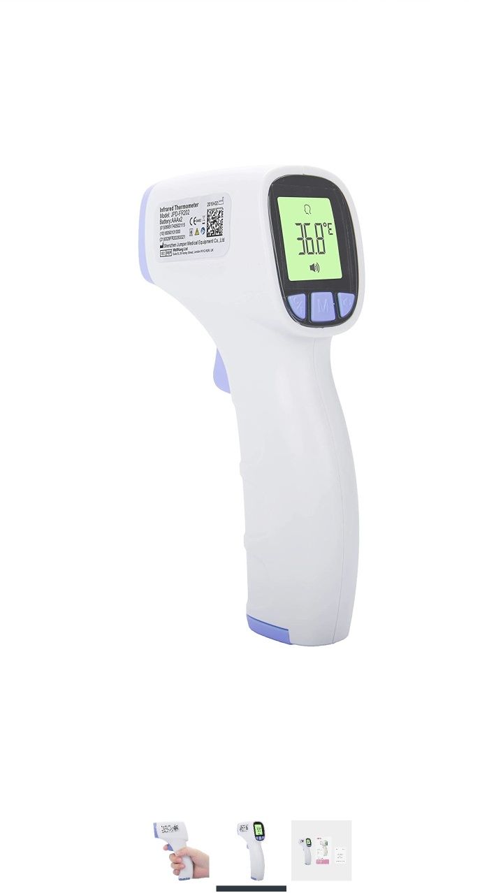 Jumper Medical Infrared Thermometer Gun with Non-Contact