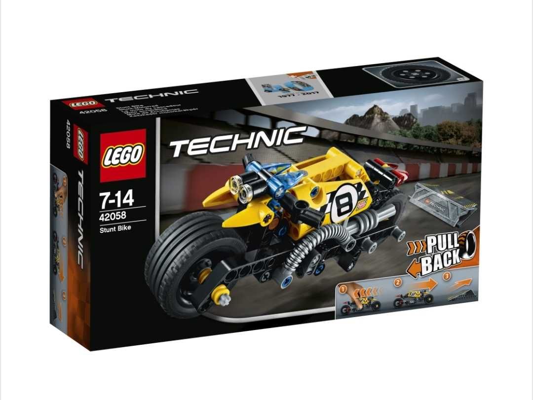 ORIGINAL LEGO 42058 Motocicleta de cascadorie 》 7 - 14 ani