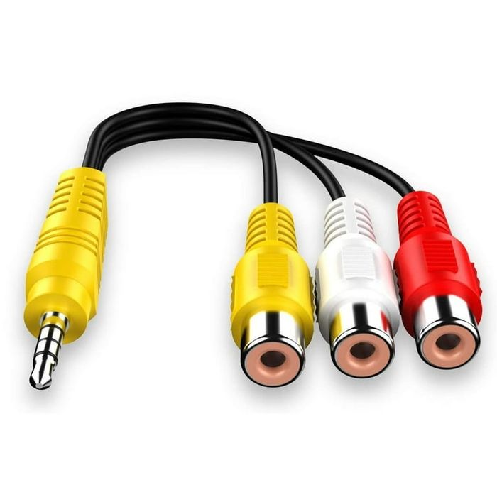 Cablu 3,5 MM la 3 RCA Cablu adaptor AV / video pentru TV TCL