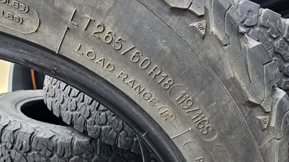 Anvelope 265/60 R18 BFGoodrich All Terrain T/A KO2