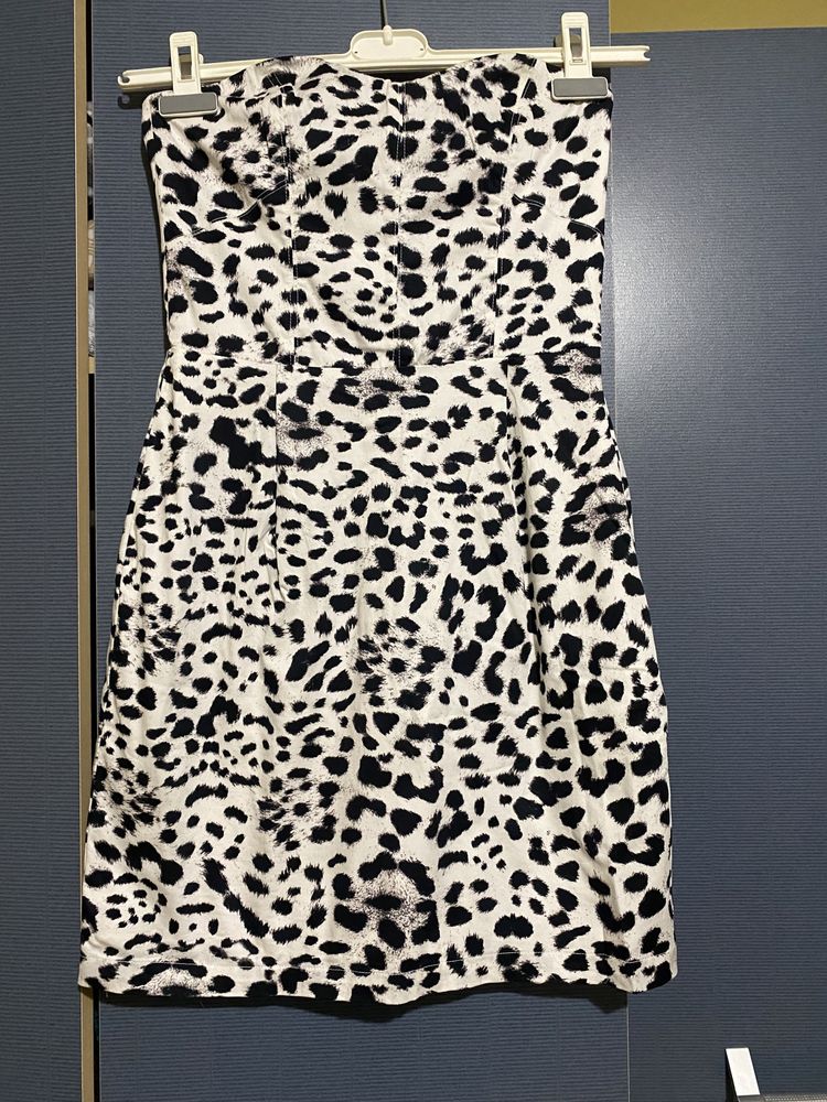 Rochie animal print H&M marime 36