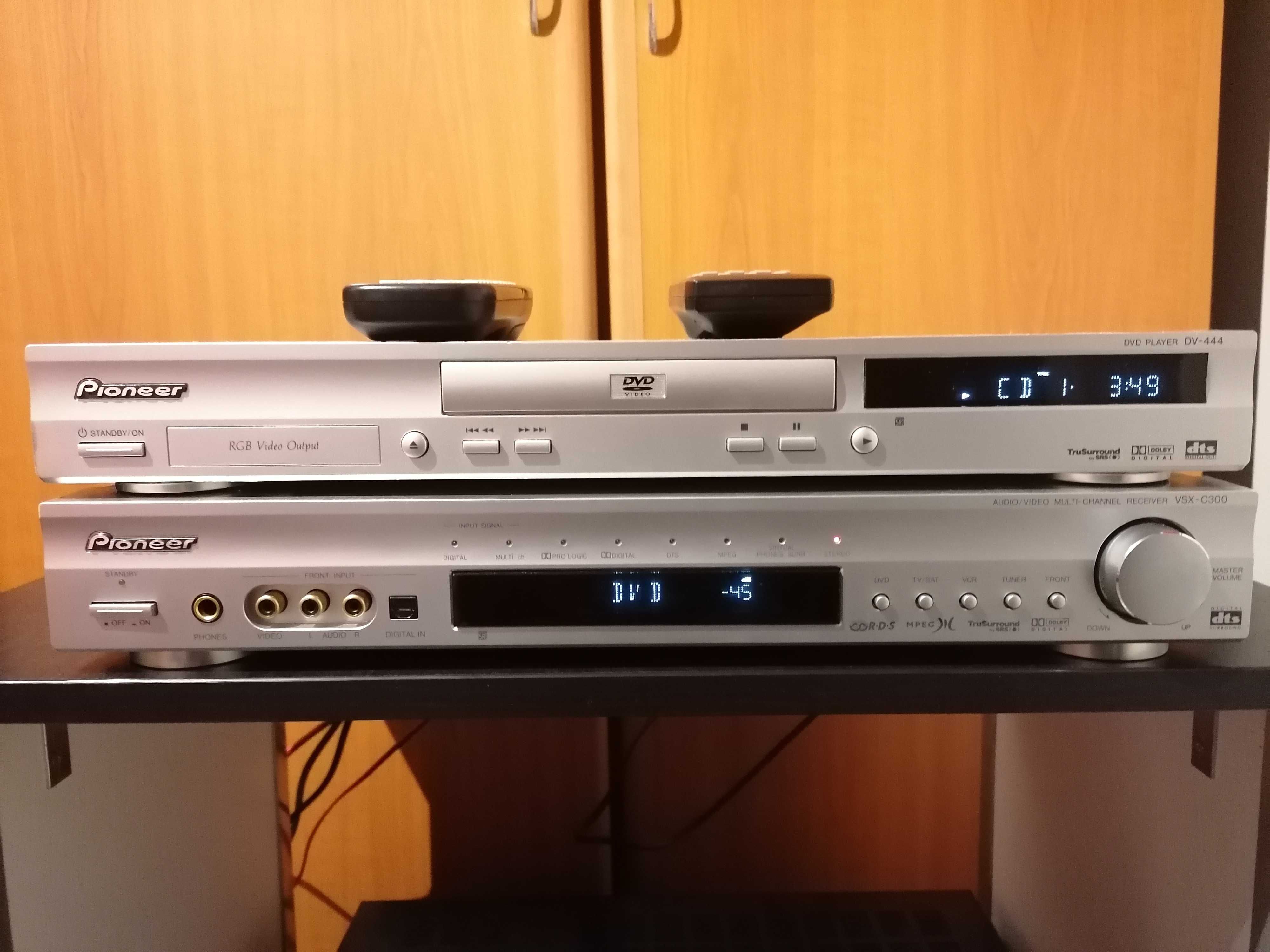 Pioneer dv 444-s + vsx c-300-s