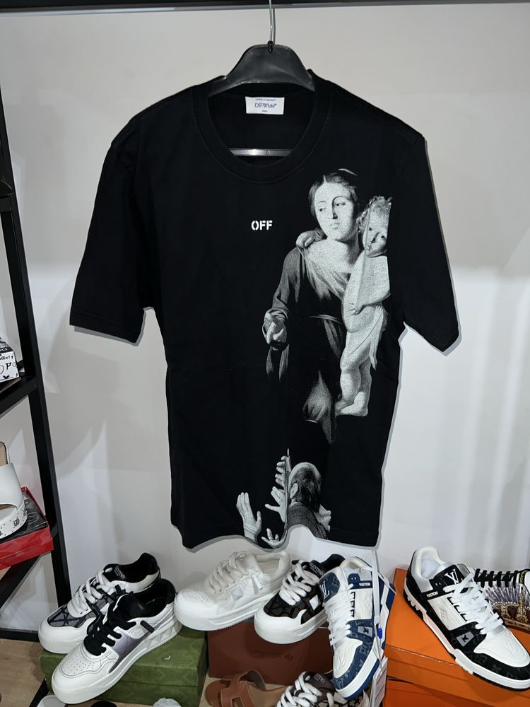 Tricou Off White colectia noua bumbac 100%