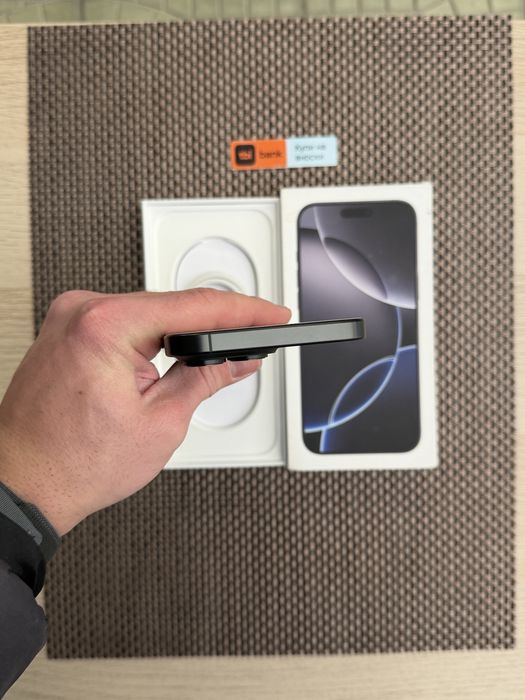 НОВ! 512Gb*ЛИЗИНГ* iPhone 16 Pro Max Black Titanium / Гаранция