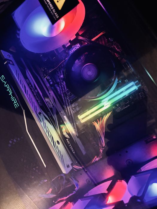 [Garantie] PC Ryzen 5 3500x, 16 GB RAM, RX 480 8GB, SSD MSI, RGB